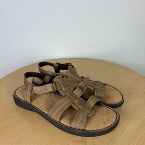 Minnetonka Flat Gladiator Sandals Adjustable Strap Women's 11 Summer Vacation